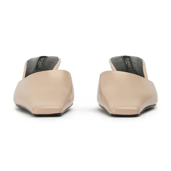 Tony Bianco Cream Mules - Picture 5 of 7